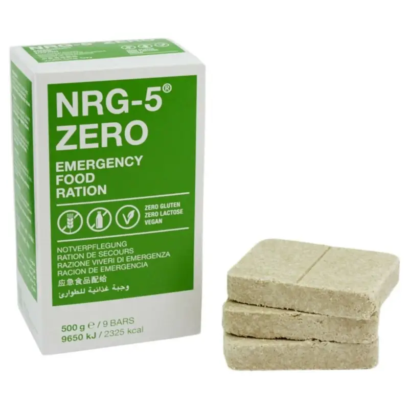 Sprawdź teraz Pakiet żywnościowy armii awaryjnej armii mre prepper wojskowy NRG-5 zero 500 g