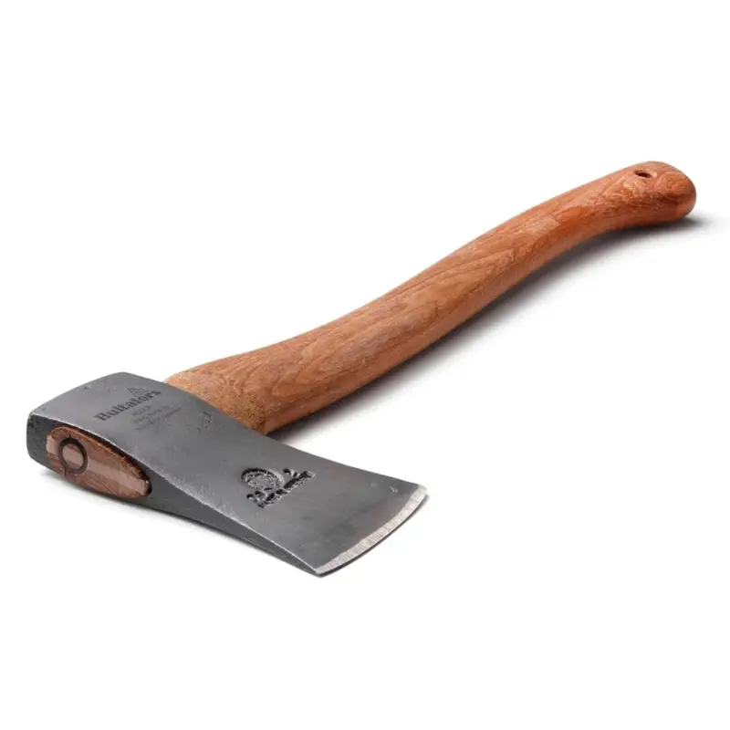 Ograniczona ilość Hulfors H009SV Ręcznie Kute Stalowa Stalowa Węglowa Hatchet Lekki wał hikorowy