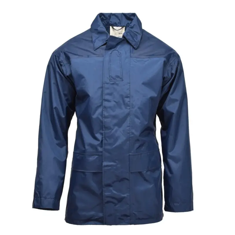 Ekspresowa dostawa Oryginalna brytyjska kurtka RAF Waterproof Farey pogoda wyłożona płaszcz przeciwdeszczowy niebieski