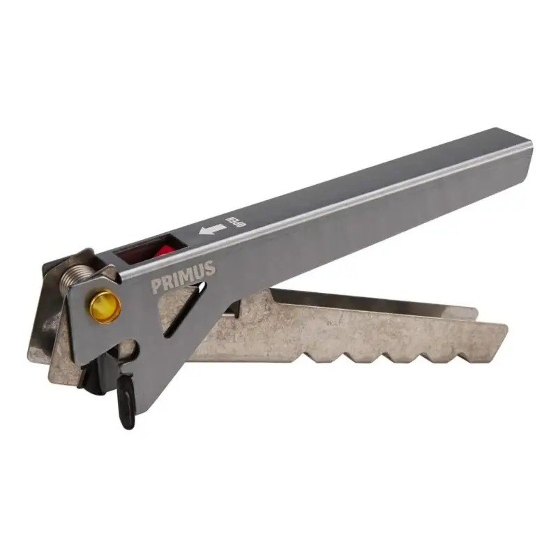 Ostatnia szansa PRIMUS CRIMP POT GRIPPER Stały uchwyt aluminiowy stal nierdzewna rączka szarych