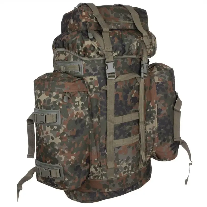 Nowy A.Blochl BW Mountain Trekking Rucksack Camping Duże plecak Flecktarn Camuflage