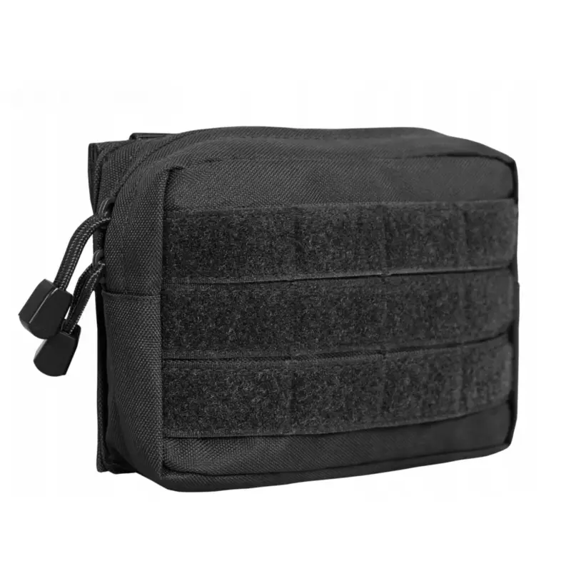 Szybka wysyłka Mil-Tec Universal Belt torebka Molle Wojska Wojskowa torba taktyczna Czarna
