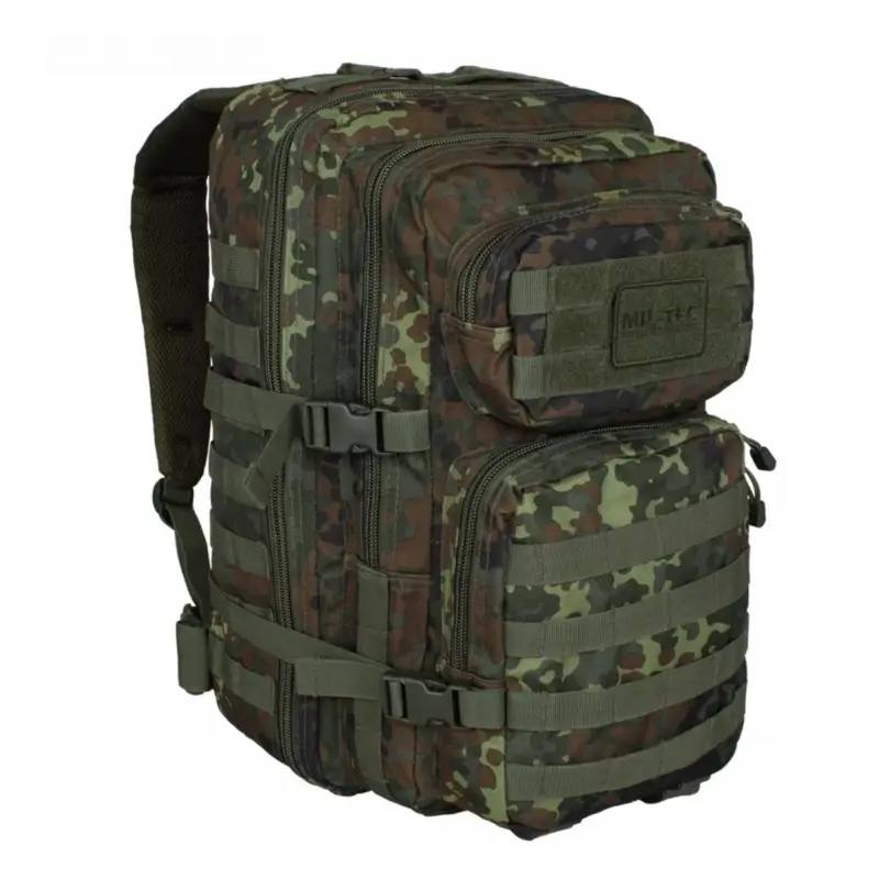 Oferta MIL-TEC Assault Trekking RucksAcka Duża 36L Backpack Flecktarn Daypack Bag