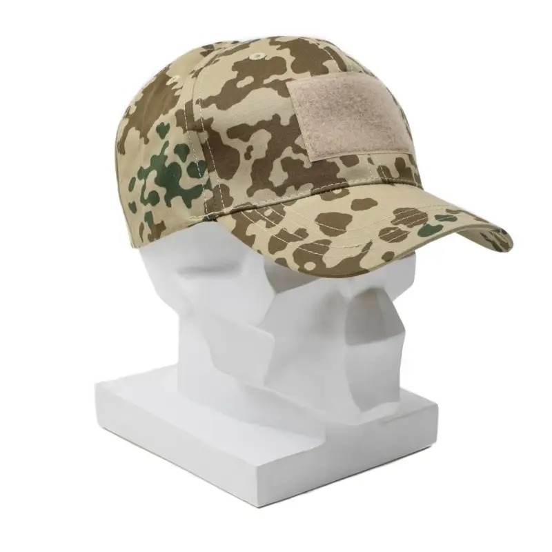 Leo Kohler Field Wojskowy czapek baseballowy o jeden rozmiar Tropentarn Camouflage szczytowy czapkę Promocja