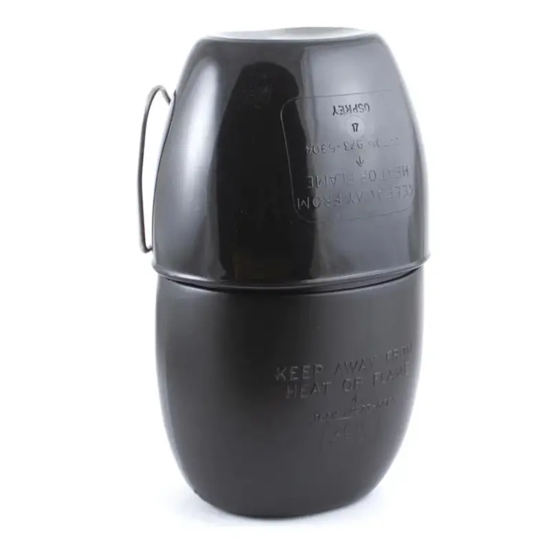 BCB Multi-Pali System gotowania Nato Flask Aluminium Set Set Canteen Black Torebka Taniej