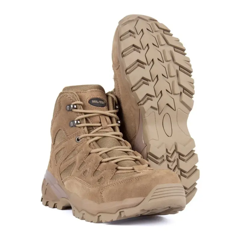 Mil-Tec Boots Outdoor Camping Trekking Combat Tactical Footear Coyote Nowość