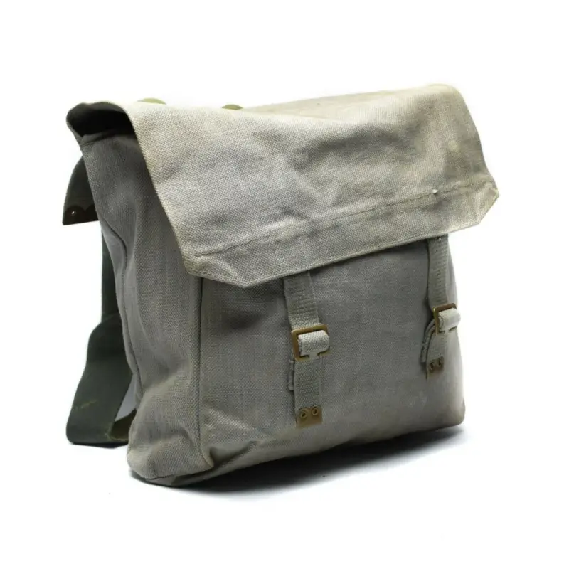 Oryginalna armia brytyjska M37 Haversack Canvas Grey Pack Wojska wojen boczna Bezpieczne zakupy