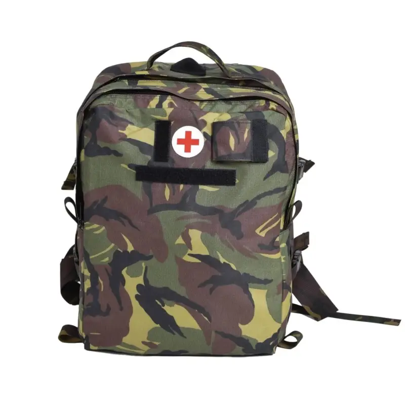 Oferta czasowa Oryginalny holenderski wojskowy lekarski plecak ratownikowy Rucksack Waterproof DPM Camo New
