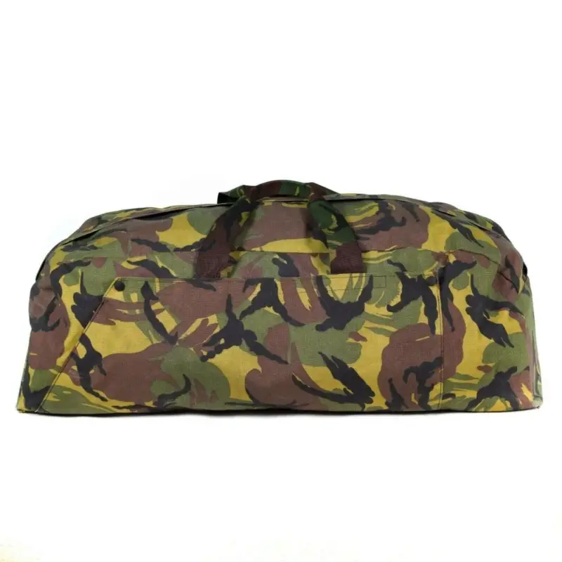 Oryginalny holenderska armia DPM Woodland Weekendowa torba na torba z plecakiem Duffel Zniżka