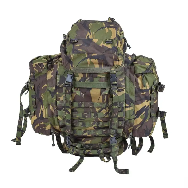 Prawdziwy holenderski wojskowy plecak DPM Wzór Rucksack Combat 60L Taktyczny plecak dzienny Oferta limitowana