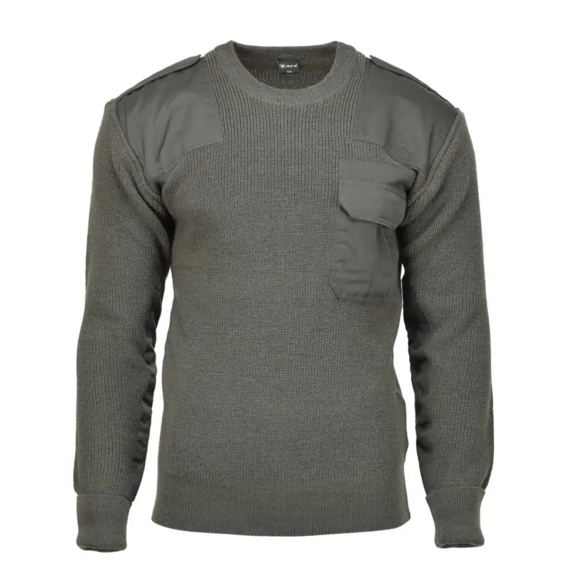 Bestseller MFH Brand Wojskowy styl komandos pullover stocki stocki z dzianin