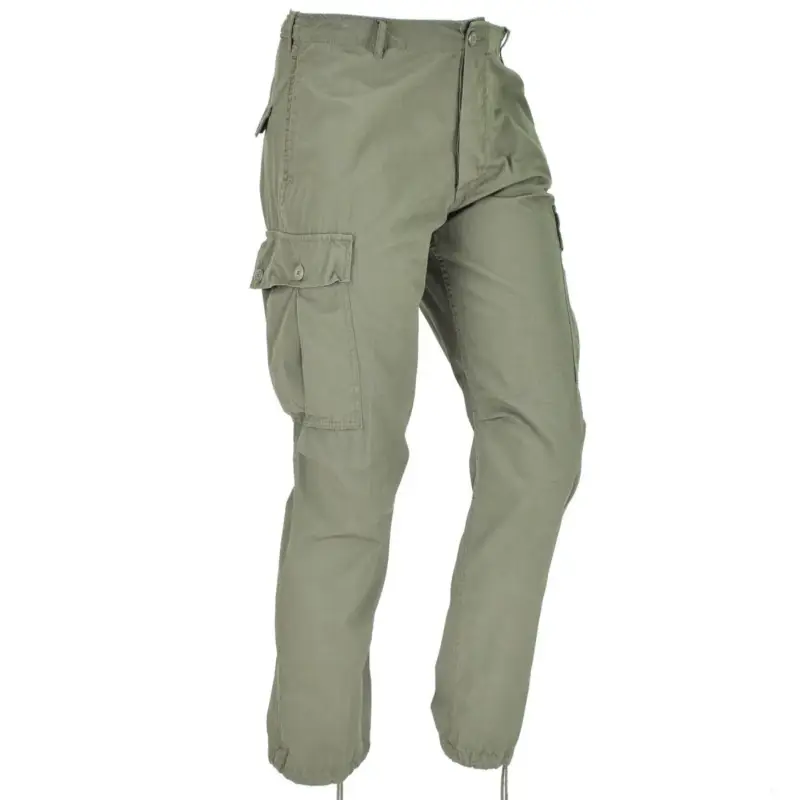 Marka MIL-TEC U.S. Army M64 Wietnam Jungle Style OD Combat Pants Soldiers BDU Nowy