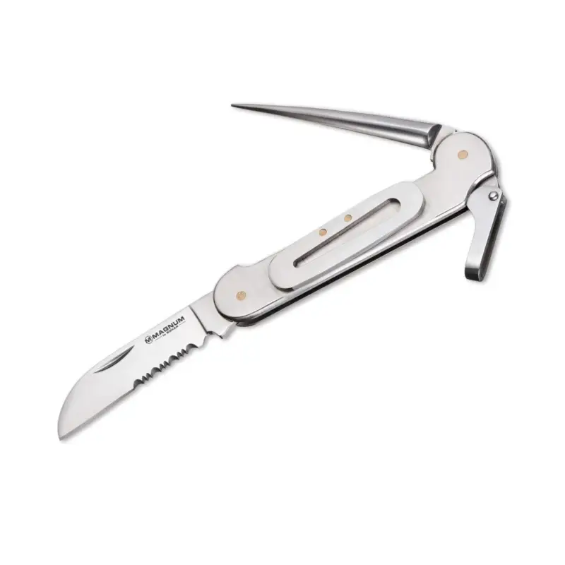 Boker marki kieszonkową katamaran niepowlekany stal nierdzewna 440A Multi-tool Szybka wysyłka