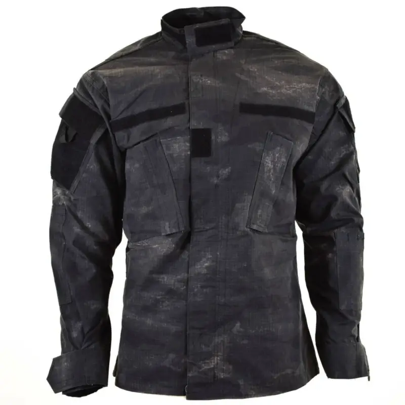Nowość Brand Army Wojskowy Kurtka bojowa w stylu amerykański Acu Ripstop Grey Camo Field Mundur