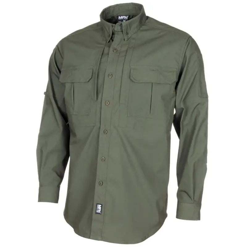 Ograniczona ilość MFH Brand Army Style Style Tactical Tabirty powlekane Teflon Ripstop Lightweight Olive BDU