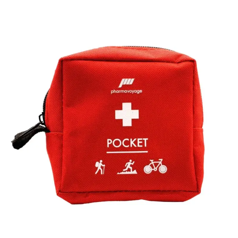 Pharmavoyage Pocket Compact Kit First Aid Camping Trekking Medical Emergency Bag Do wyczerpania zapasów