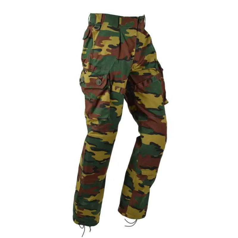 Ekspresowa dostawa Tacgear Brand Belgium Army Style Field Field Spodnie Combat Pants Jigsaw Camo Ripstop
