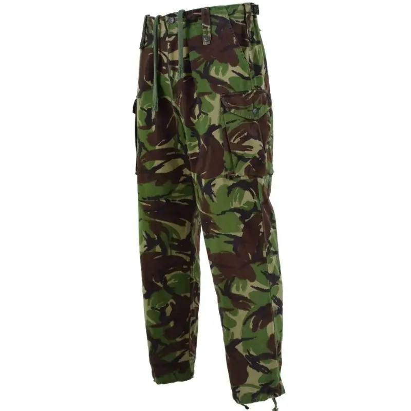 Oryginalne spodnie armii brytyjskiej umiarkowane DMP Woodland Combat BDU STROPLUS Popularny