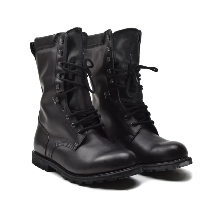 Oryginalne francuskie buty wojskowe Wodoodporne oryginalne obuwie z armii środkowej cielęcia Oferta
