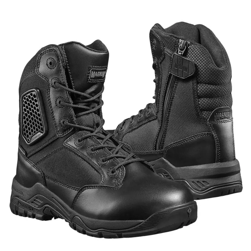 Magnum Strike Force 8.0 Buty bojowe Skórzane podtrzymywanie taktycznych obuwia Szybka wysyłka