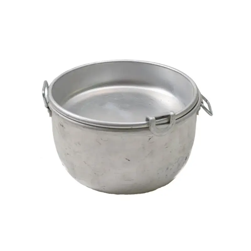 Najlepsza cena Oryginalny bułgarski zestaw wojskowy Mess Mess Kit Camping Firepit Pot Pane
