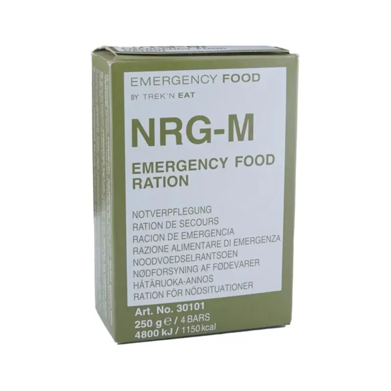 Trek'n Eat nrg-m armia awaryjna przetrwanie pakiet żywnościowy prepper gotowy do jedzenia 275G Tylko do końca tygodnia