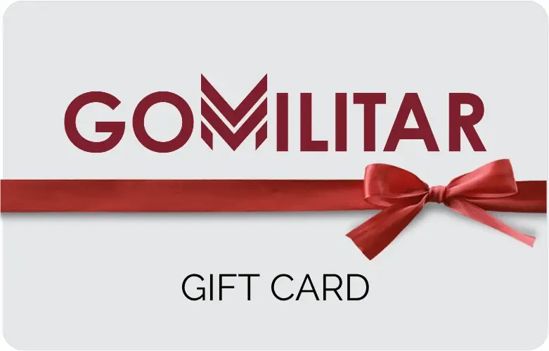 Okazja Karta podarunkowa dla sprzętu wojskowego @ gomilitar.com