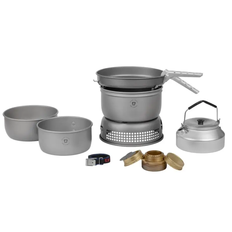 Trangia lekkie aluminiowe kompaktowe zestaw kuchenny Camping Camping na zewnątrz Darmowy zwrot