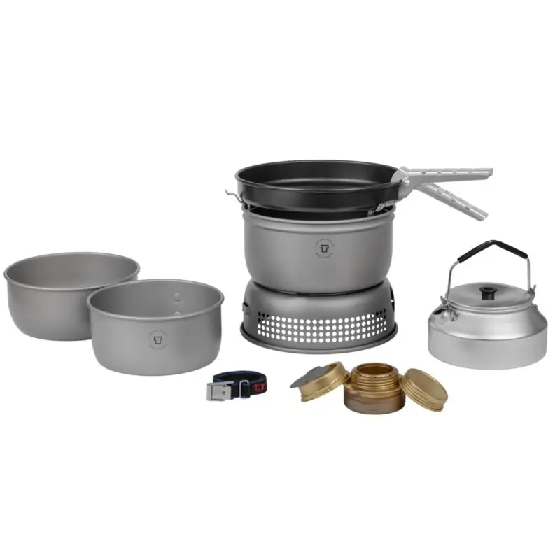Trangia Outdoor Camping Stove Zestaw twardy anodowany aluminiowy lekki palnik paliwa Sprawdź teraz