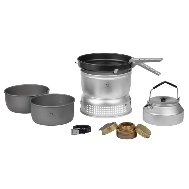 Zestaw pieca Burner Burner Burner Pieging Trangia Zestaw twardy anodowany aluminiowy kompaktowy Bezpieczne zakupy