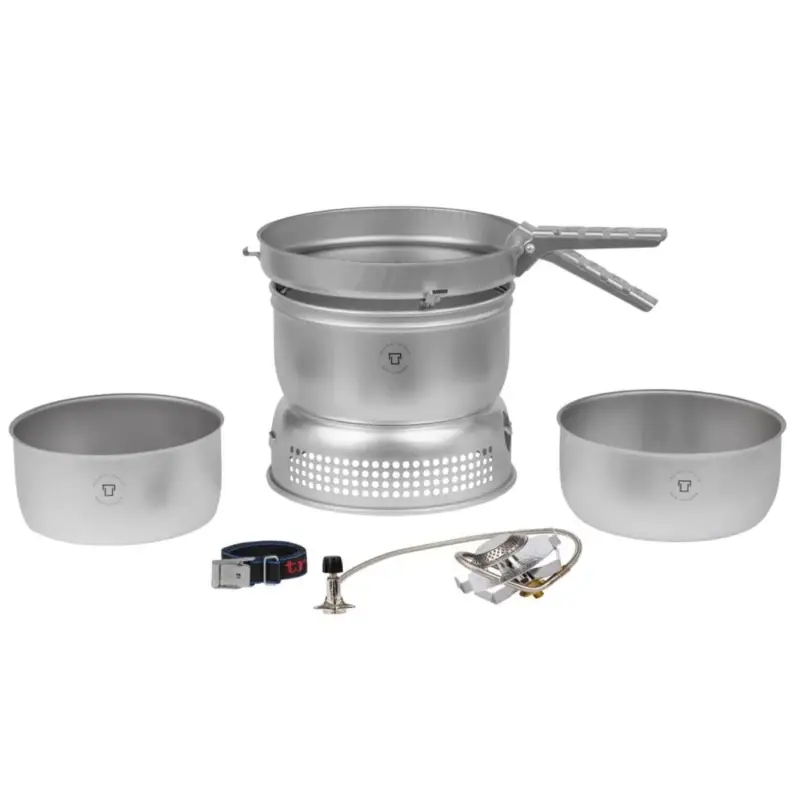 Dostępne od ręki Trangia Compact Pordelable Lightweight Stove Nylonowy pasek ze stali nierdzewnej