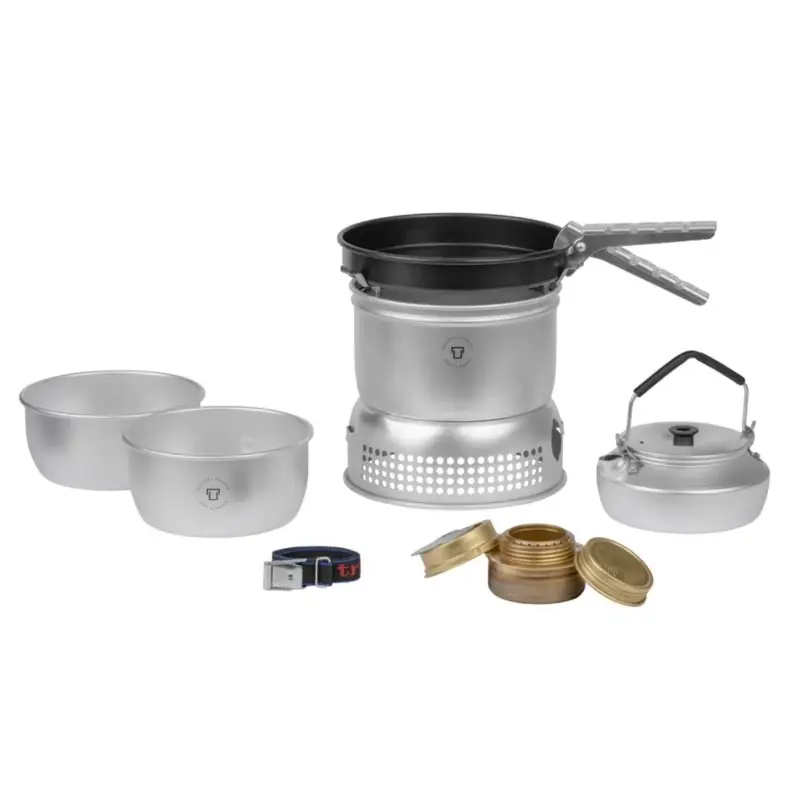 Zniżka Trangia Turing Aluminium Ultralight Set Set Kit Burner Kit Gotowanie plecaków