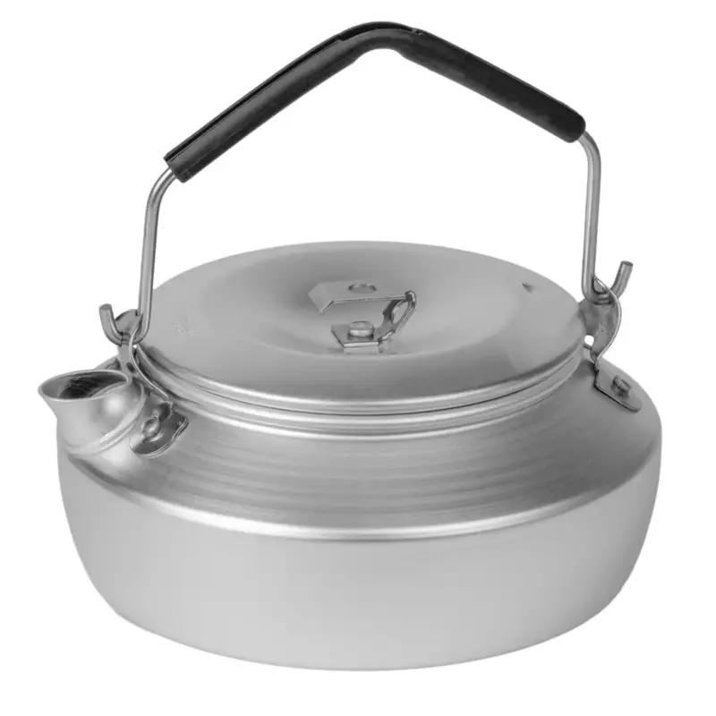Trangia 0,6L Kettle pokrywka aluminiowa lekka składana uchwyt gotowanie kempingowe Szybka wysyłka