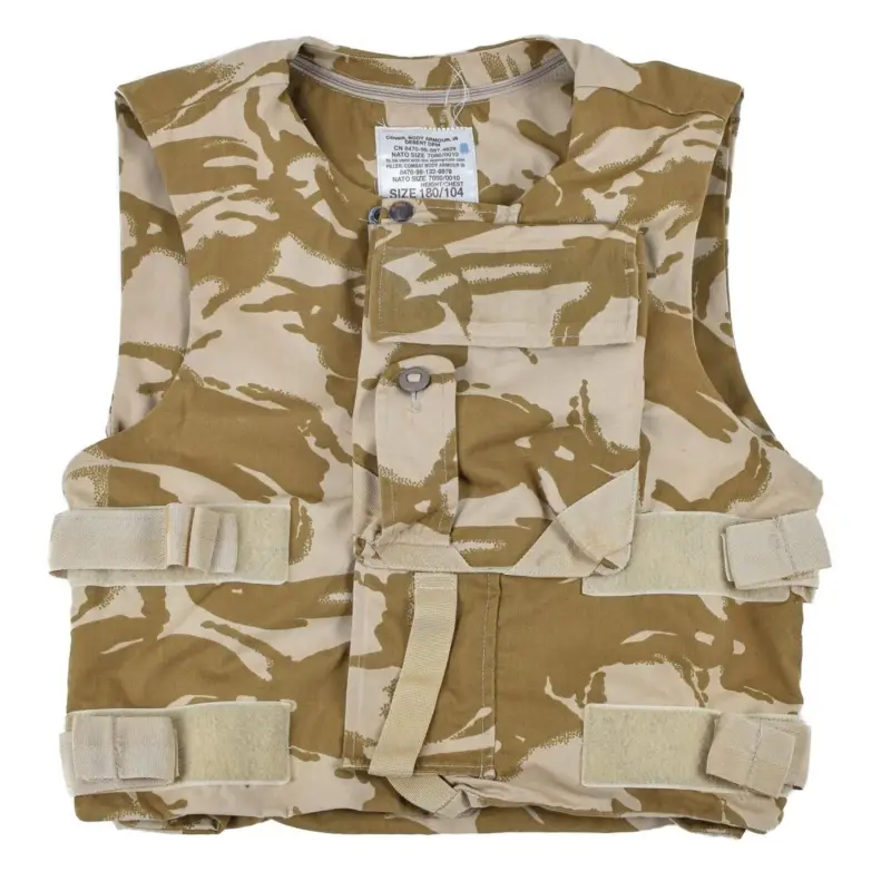 Okazja Oryginalny Brytyjski Wojskowy Flak Vest DPM Desert Camouflage Tactical