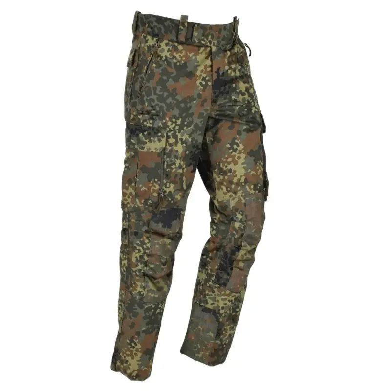 Leo Kohler Sniper Spodnie Tactical Pants Siły Rip-Stop Flecktarn Camo Ostatnia szansa