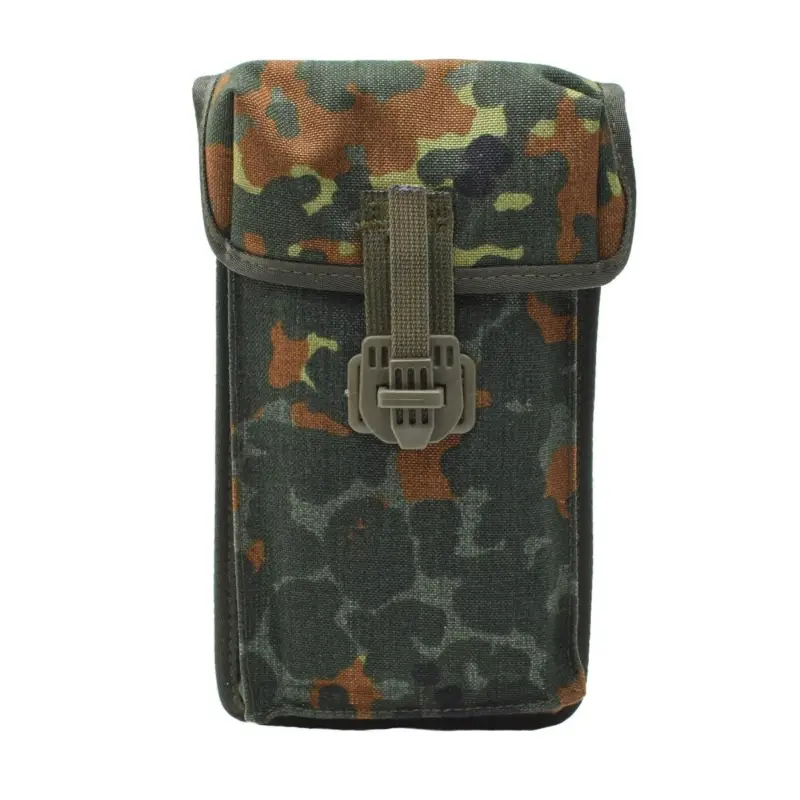 Nie przegap Oryginalny niemiecki wojskowy BW Magazine Torebka MP2 Small Flecktarn Camo Cordura New
