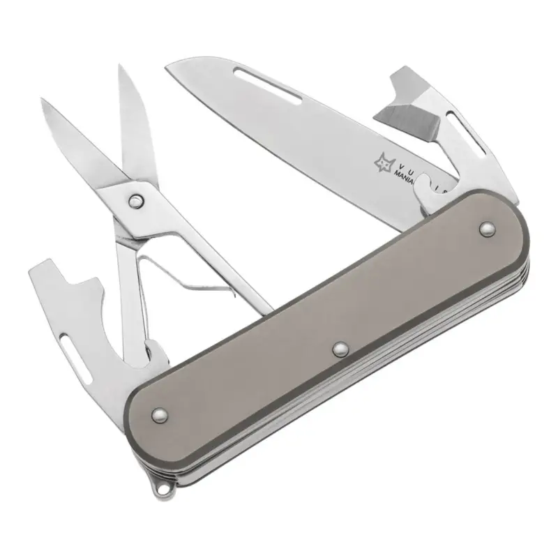 Fox Knives vulpis FX-VP130-F4 TI Multi Tool Pocket Nóż ze stali nierdzewnej M390 Tylko dziś