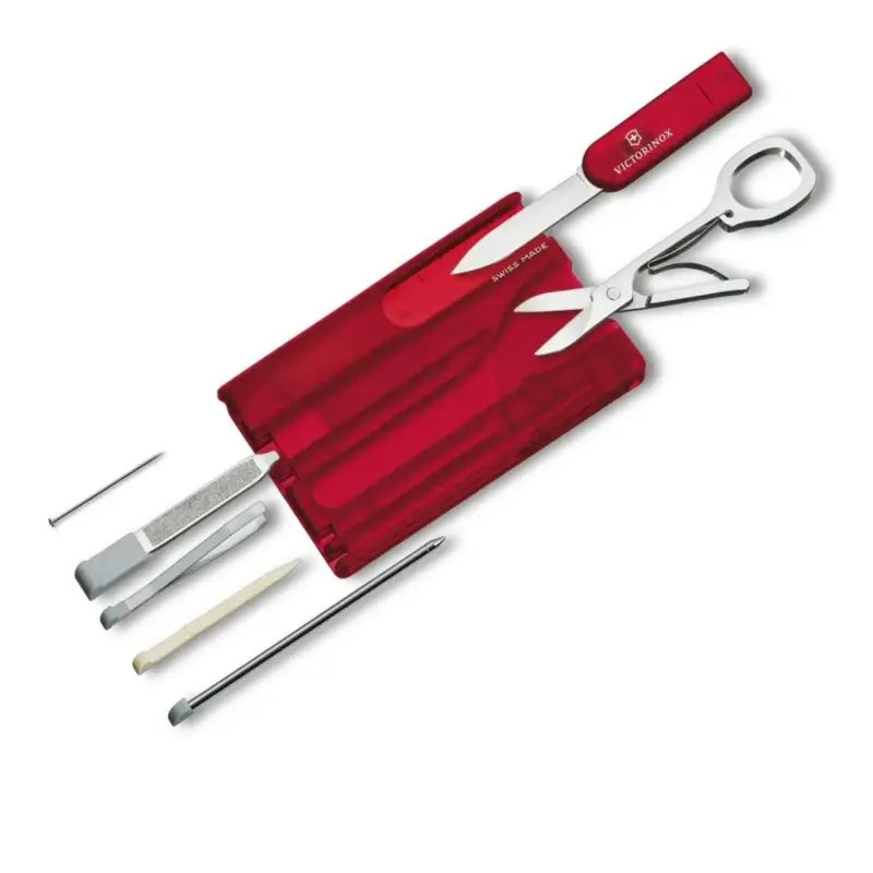 Dostępne od ręki Victorinox Swisscard Classic Multi Tool 10 funkcje kompaktowe i praktyczne