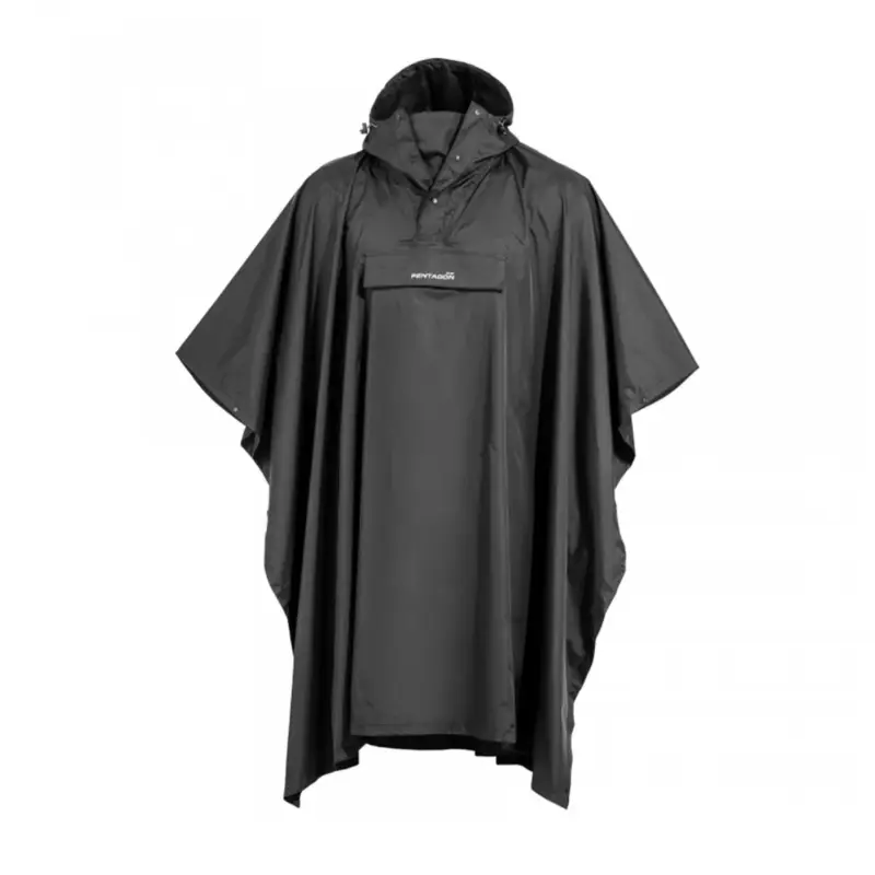 Pentagon CloudBurst Paknable Poncho Waterproof Oddychające oddychające detale odblaskowe Popularny