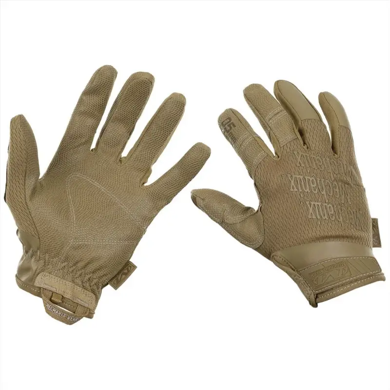 Do wyczerpania zapasów Mechanix Wear Tactical Shoothing Rękawiczki specjalne 0,5 mm oddychające kojot