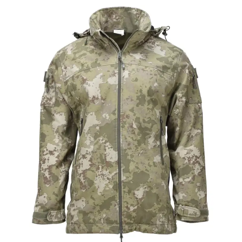 Tani Oryginalny Turkish Field Parma Ripstop Materiał Fooldaway Hood Kama Camuflage