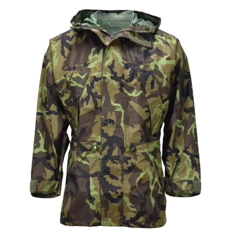 Niska cena Origianl czeski wojskowy M95 Waterproof Jacket Lightweight VZOR 95 CAMO