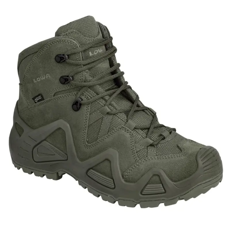 LOWA ZEPHYR GTX MID TAT TACTICAL BUTS WARODY ODPORNOŚĆ GORE-TEX® Membrane Ranger Green Bezpieczne zakupy