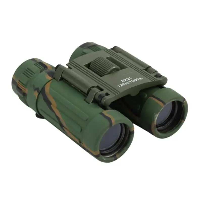 Dodaj do koszyka MIL-TEC składane lornetki 8x21 pola widzenia 126M nylonowa torba zawierała kamuflaż
