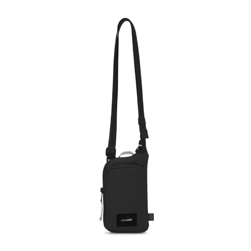 Ekspresowa dostawa Torba na ramię Pacsafe GO Anti Theft Tech 0,2L z blokadą RFID, odporna na przecięcia, czarna
