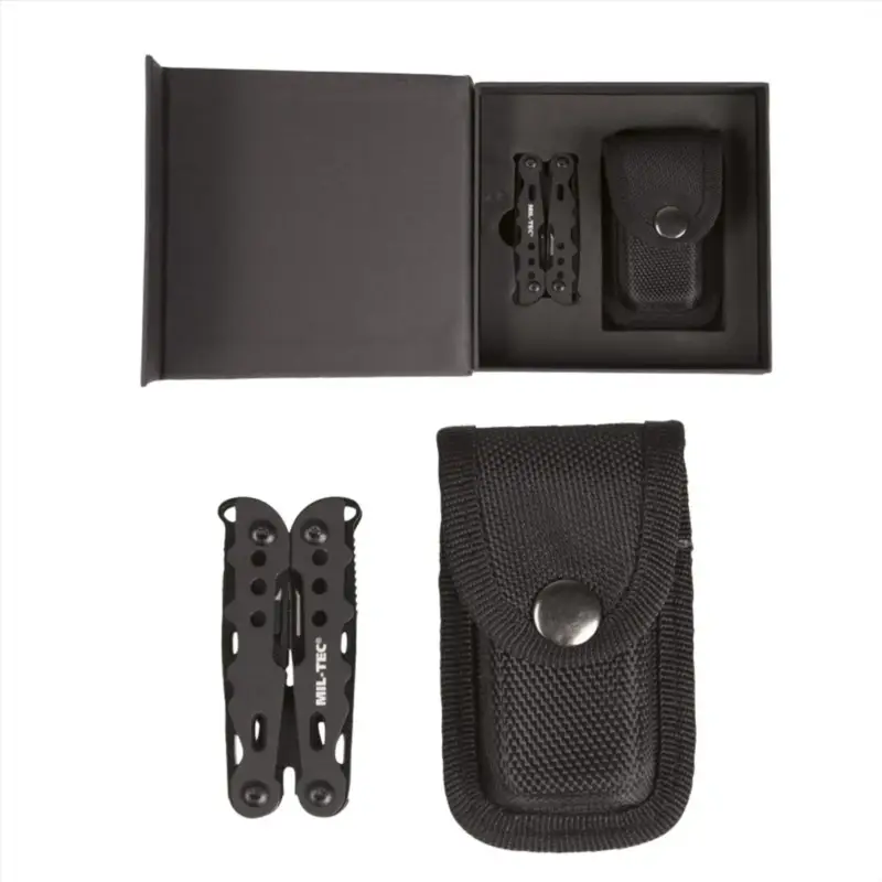 Nie przegap MIL-TEC COBRA Multi Tool Pocket Nóż miniaturowy 2CR13 stalowy aluminiowy uchwyt