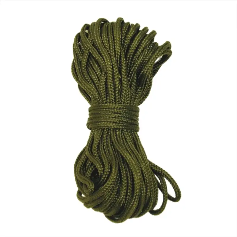 Szybka wysyłka BCB Paracord 15m 50kg Lina nylonowa Sprzęt survivalowy zrywający napięcie Olive Green 4