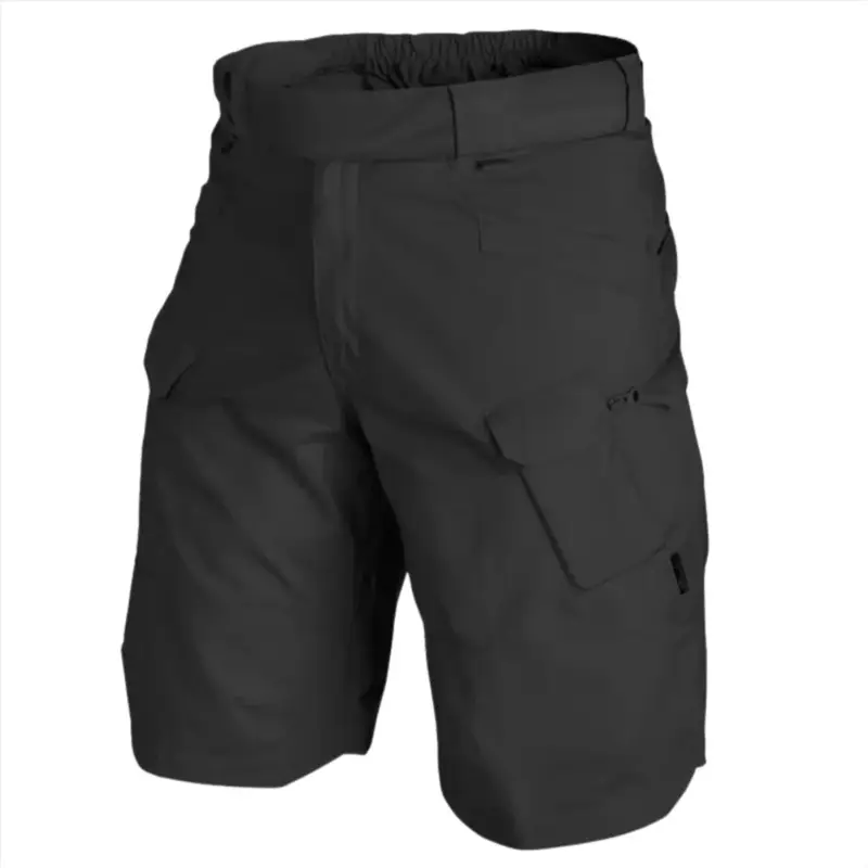 Dostępne od ręki Spodenki taktyczne Helikon-Tex Urban z kieszeniami cargo PolyCotton Ripstop czarne