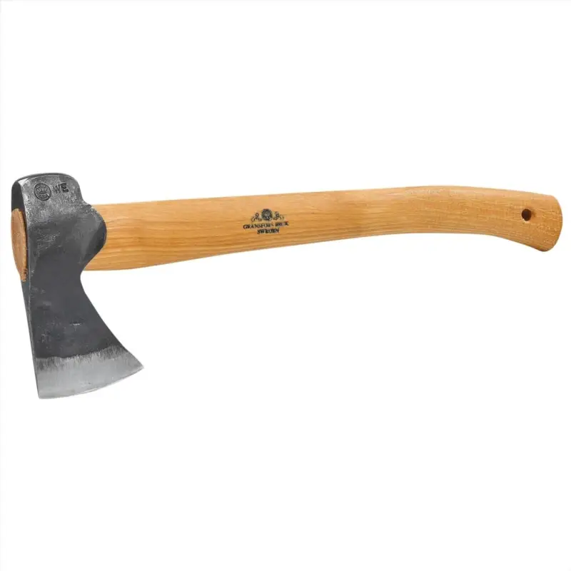 Tylko dziś Topór myśliwski Gransfors Bruk z polerowaną szyjką, 48 cm, cienkie, kute drewno opałowe