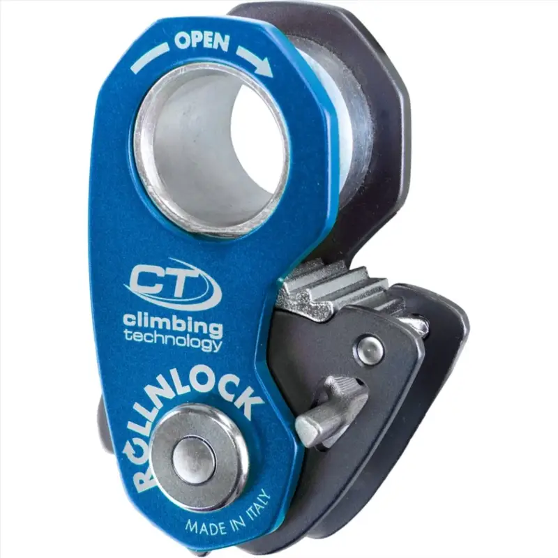 Technologia wspinaczkowa ROLLNLOCK Pulley Ascender 3 w 1 Ultralekkie narzędzie do liny Bezpieczna płatność